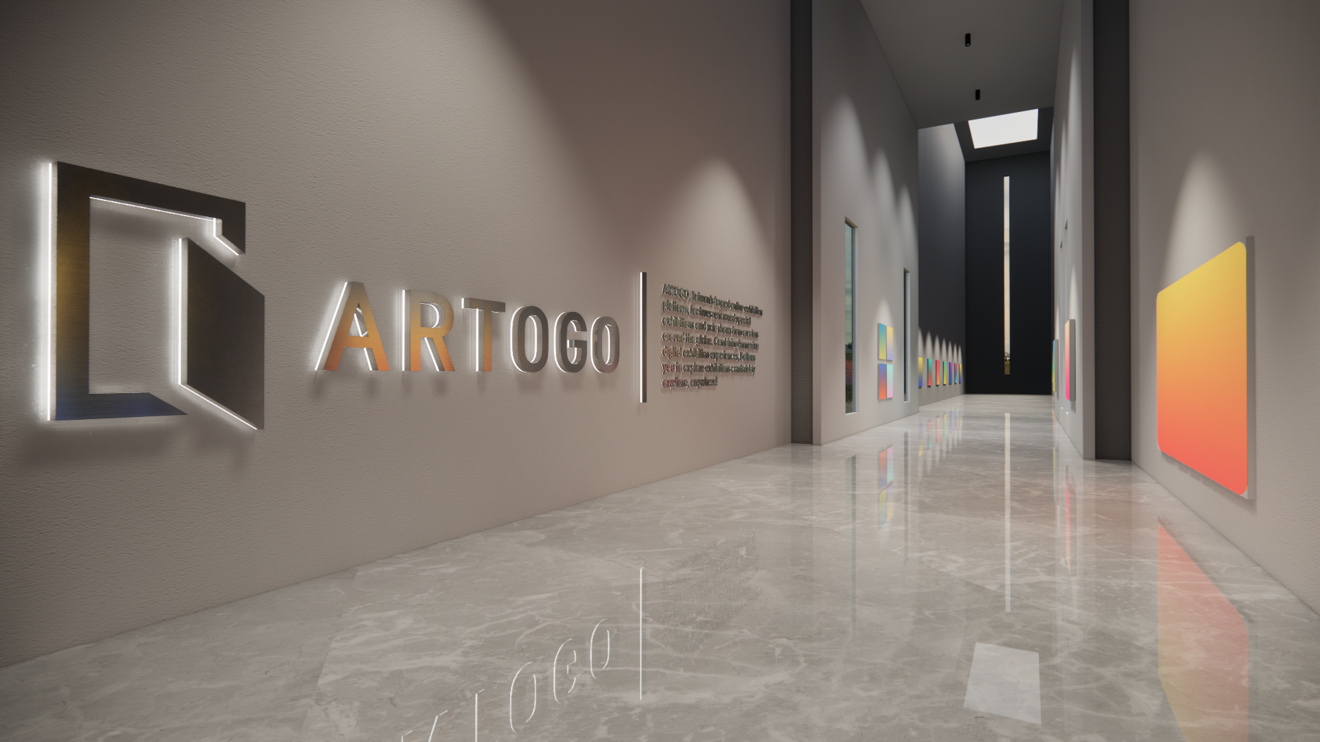 Schody v měsíčním světle