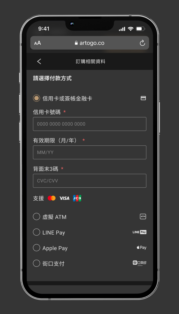 Různé platební metody